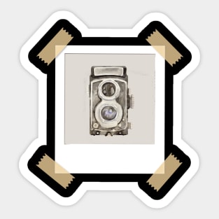 Polaroid Camera Sticker